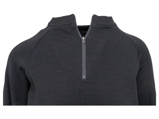 Wollpullover von Yohji Yamamoto Schwarz - Ansicht 5