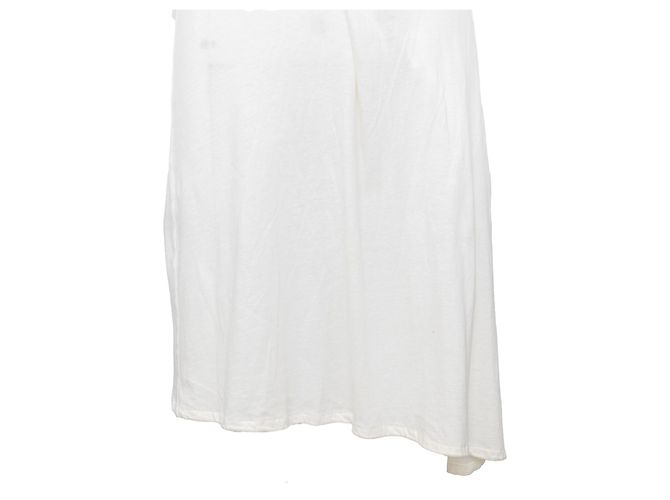 Vestido de algodón Ann Demeulemeester Blanco - vista 4