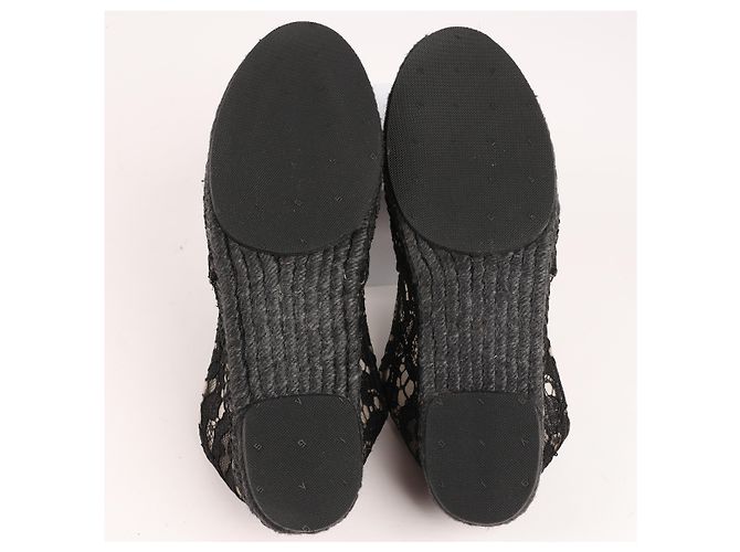Espadrillas in pizzo nero Dolce & Gabbana taglia 38 - vista 9