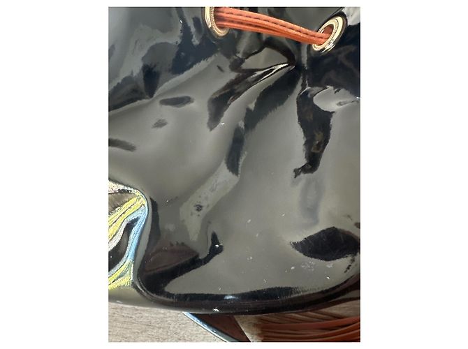 Borsa a mano Lancel Premier Flirt in vernice nera Nero - vista 4