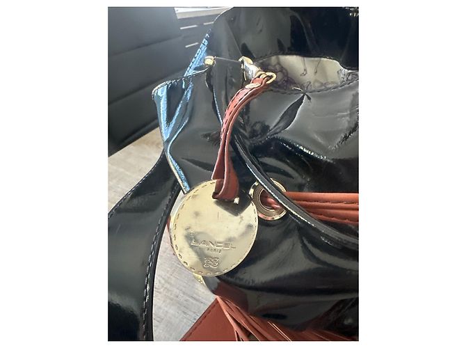 Borsa a mano Lancel Premier Flirt in vernice nera Nero - vista 7
