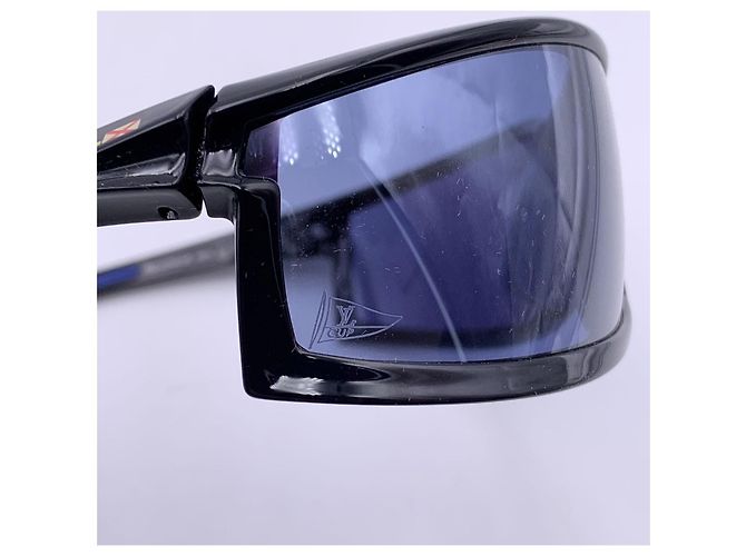 Louis Vuitton LV Cup Blue M80715 Shield Sport Sonnenbrille 78/10 Schwarz - Ansicht 4