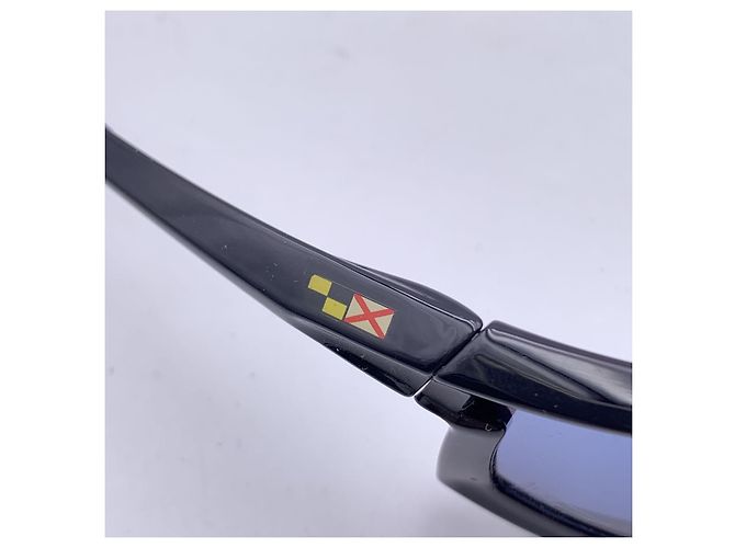 Louis Vuitton LV Cup Blue M80715 Shield Sport Sonnenbrille 78/10 Schwarz - Ansicht 7