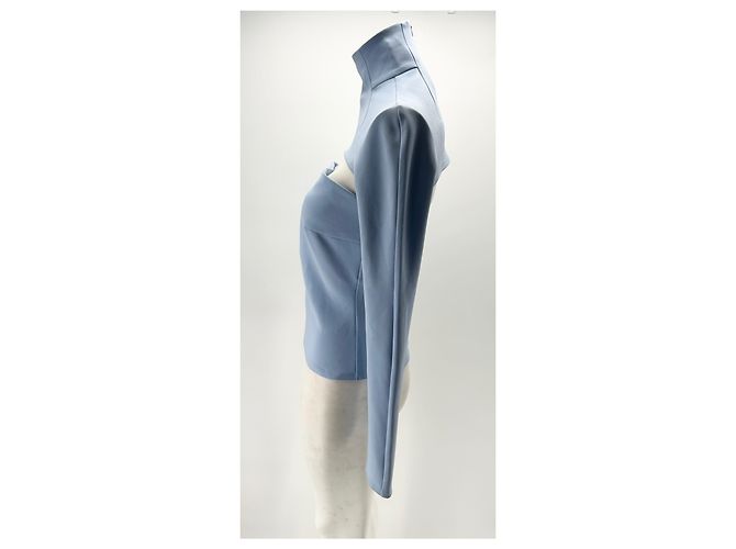 Autre Marque A.W.A.K.E. Tops T.FR 38 Polyester Blau - Ansicht 4