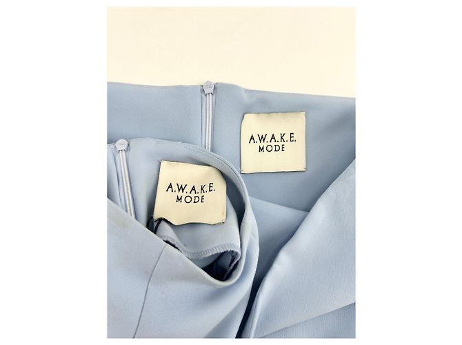 Autre Marque A.W.A.K.E. Tops T.FR 38 Polyester Blau - Ansicht 6
