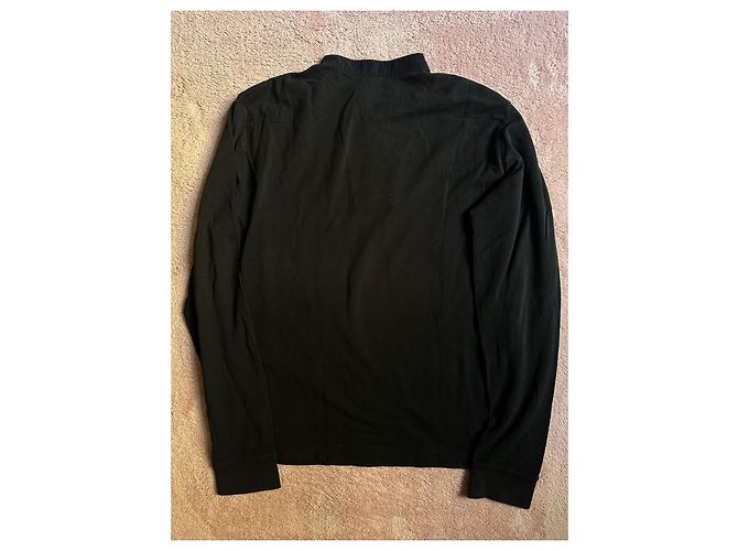 Polo à manches longues noir Dior par Kris Van Assche - vue 3