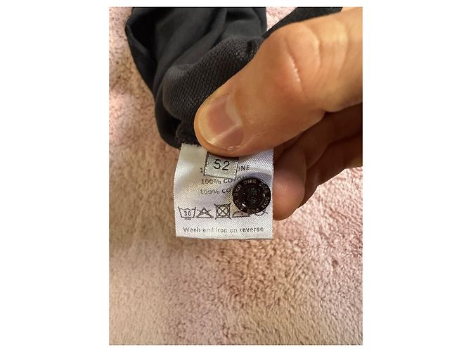Polo à manches longues noir Dior par Kris Van Assche - vue 6