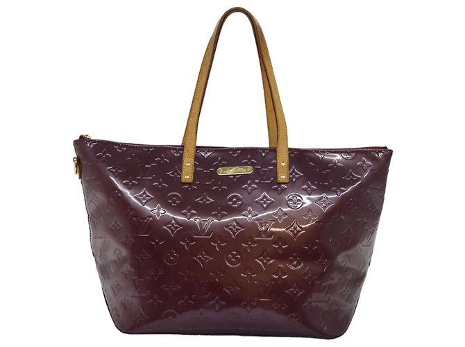 LOUIS VUITTON Monogramm Vernis Bellevue GM Einkaufstasche Viole M93588 LV Auth 73960 Lila - Ansicht 13