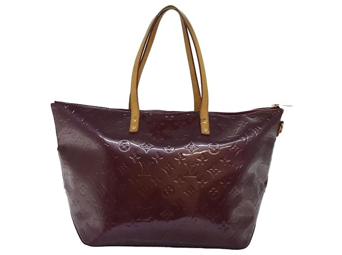 LOUIS VUITTON Monogramm Vernis Bellevue GM Einkaufstasche Viole M93588 LV Auth 73960 Lila - Ansicht 2