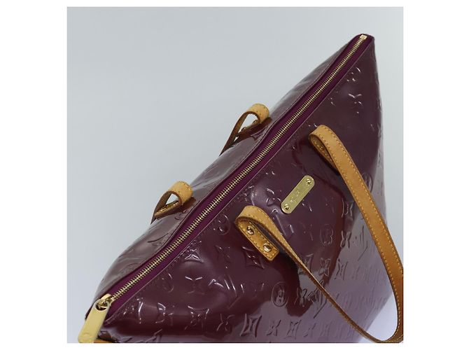 LOUIS VUITTON Monogramm Vernis Bellevue GM Einkaufstasche Viole M93588 LV Auth 73960 Lila - Ansicht 6