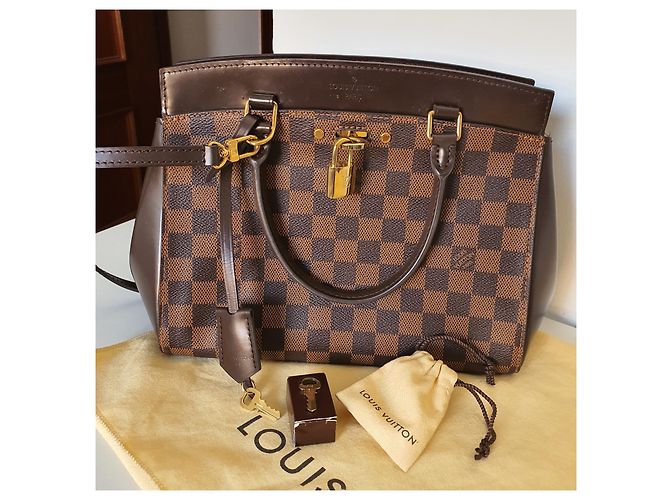Louis Vuitton Rivoli BB Marrone scuro - vista 9