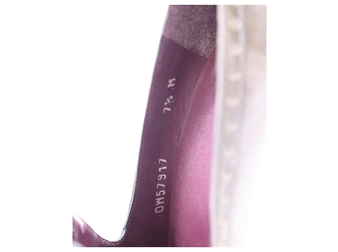 Stuart Weitzman Décolleté stringati con punta alari in pelle grigia Grigio - vista 5
