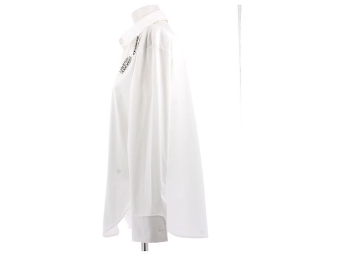 Autre Marque Área superior T. Internacional S Algodón Blanco - vista 5