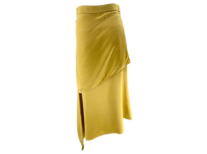 Autre Marque Hellessy Röcke T.International S Polyester Gelb - Ansicht 2