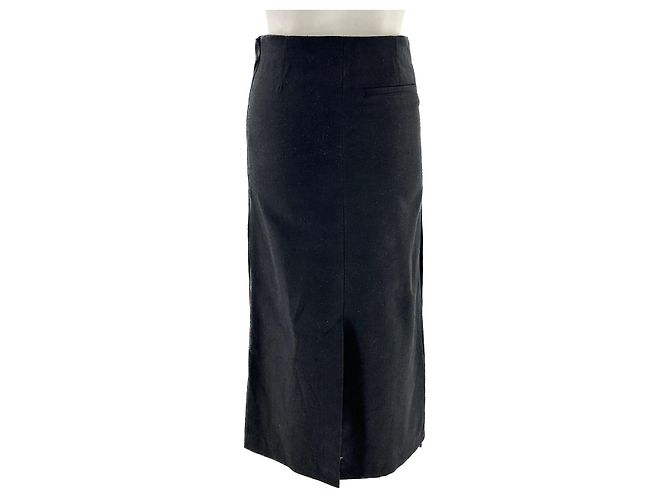 Autre Marque Faldas Loulou studio T.International XS Algodón Negro - vista 2