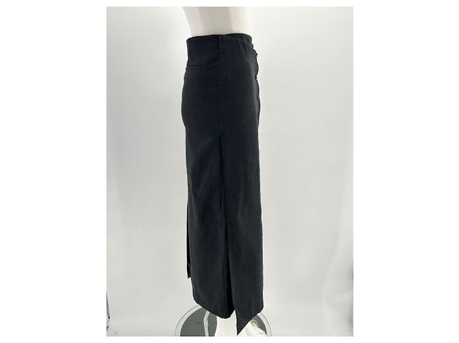 Autre Marque Faldas Loulou studio T.International XS Algodón Negro - vista 3