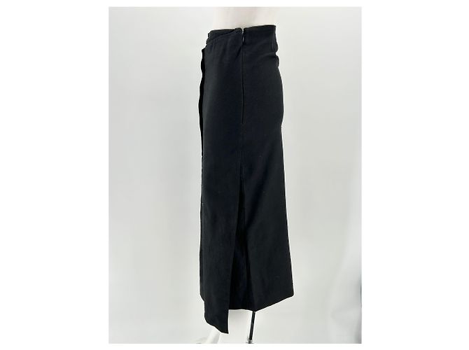 Autre Marque Faldas Loulou studio T.International XS Algodón Negro - vista 4