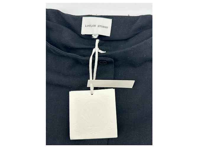 Autre Marque Faldas Loulou studio T.International XS Algodón Negro - vista 5