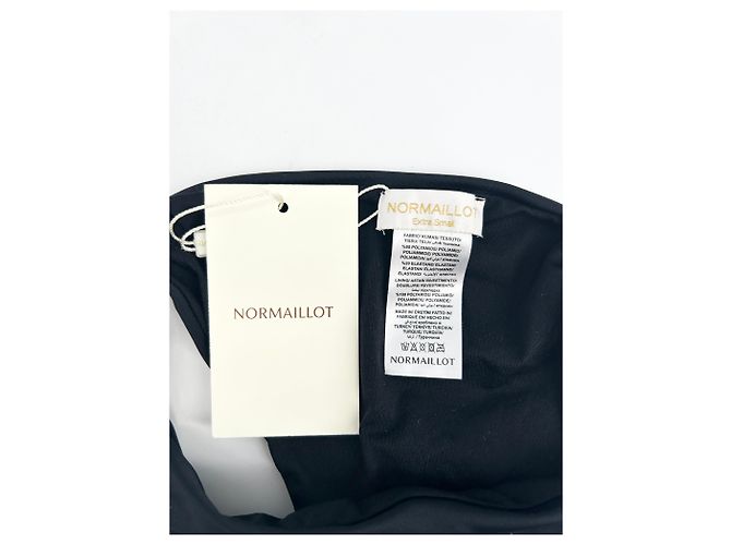 Autre Marque Normaillot Badebekleidung T.International XS Polyester Schwarz - Ansicht 3