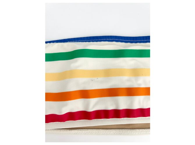 Autre Marque Nicht signiert / Unsignierte Badebekleidung T.0-5 1 Polyester Mehrfarben - Ansicht 4