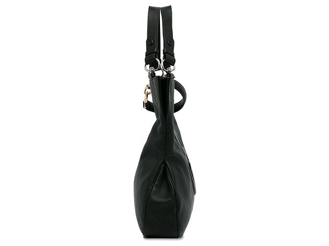 Borsa Gucci Blondie media nera - vista 3