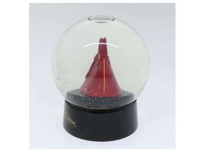 LOUIS VUITTON Snow Globe Alma VIP Limited Trasparente Rosso LV Auth 74498 - vista 4
