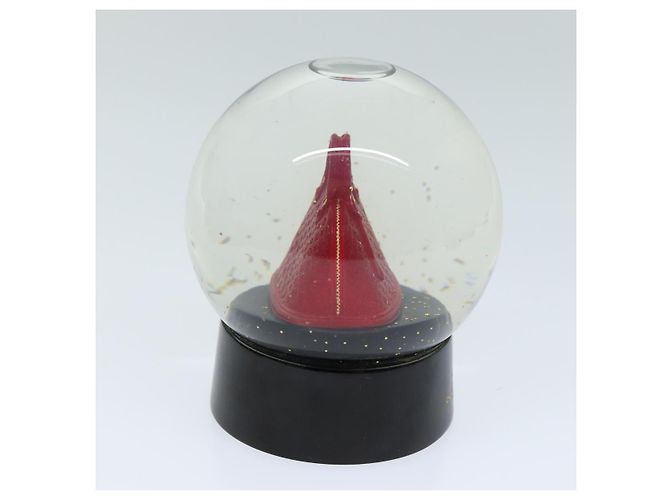 LOUIS VUITTON Snow Globe Alma VIP Limited Trasparente Rosso LV Auth 74498 - vista 5