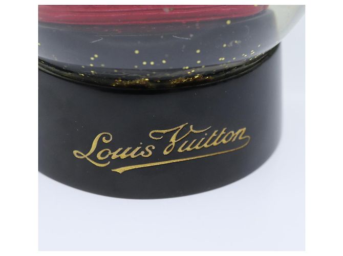 LOUIS VUITTON Snow Globe Alma VIP Limited Trasparente Rosso LV Auth 74498 - vista 7