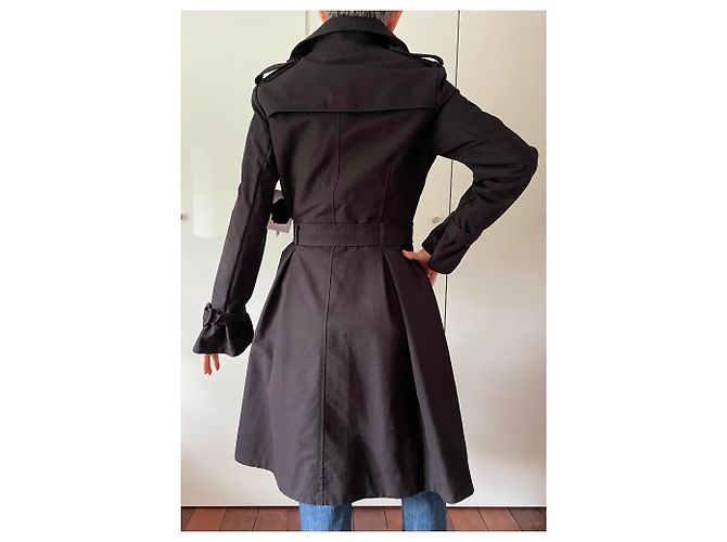 Autre Marque Gabardina de algodón negra Viktor & Rolf x H&M Negro - vista 3