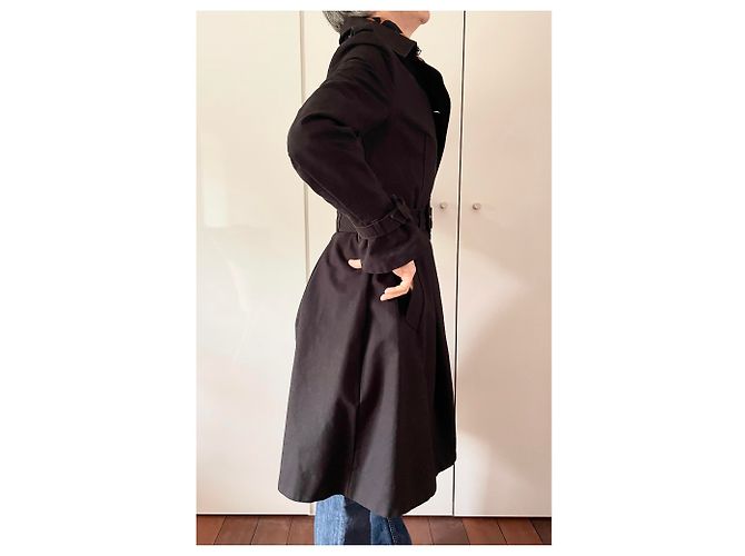 Autre Marque Gabardina de algodón negra Viktor & Rolf x H&M Negro - vista 5