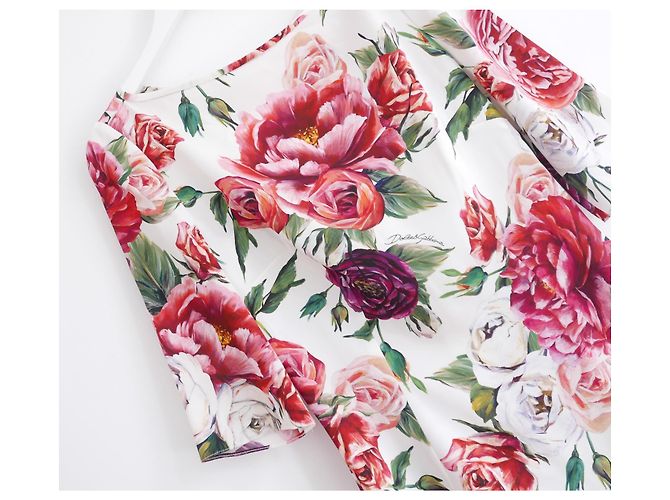 Top estampado de rosas de Dolce & Gabbana. - vista 2