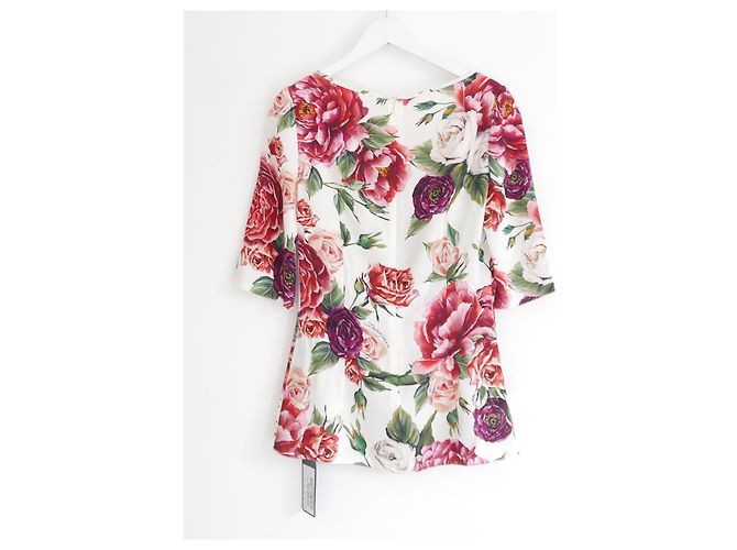 Top estampado de rosas de Dolce & Gabbana. - vista 3