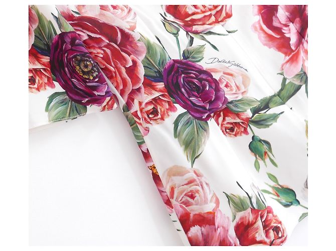 Top estampado de rosas de Dolce & Gabbana. - vista 4