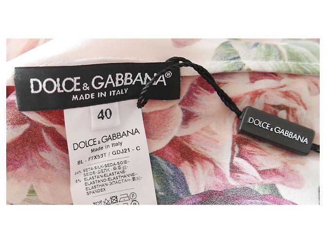 Top estampado de rosas de Dolce & Gabbana. - vista 5