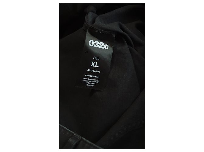 Autre Marque 032c Double Shift Baumwoll Arbeitshose dunkelgrau Anthrazitgrau - Ansicht 11