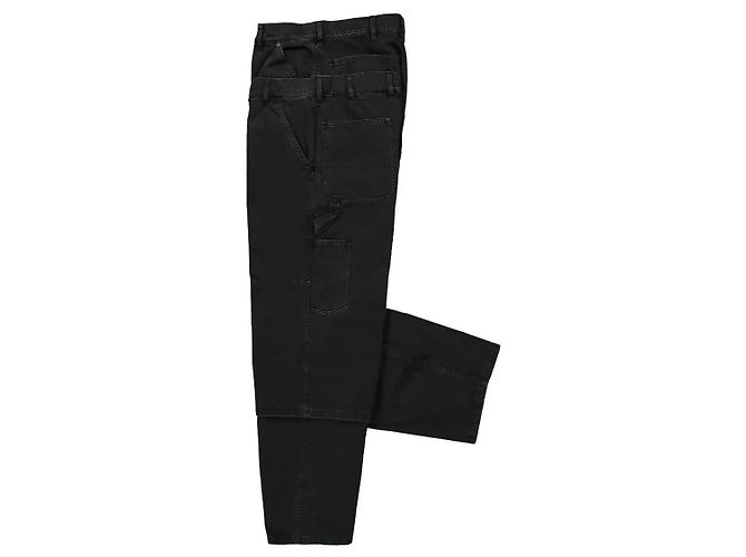 Autre Marque 032c Double Shift Baumwoll Arbeitshose dunkelgrau Anthrazitgrau - Ansicht 3