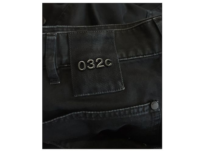 Autre Marque 032c Double Shift Baumwoll Arbeitshose dunkelgrau Anthrazitgrau - Ansicht 9