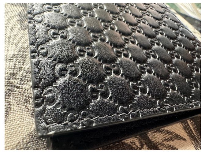 Gucci wallet black leather - view 6