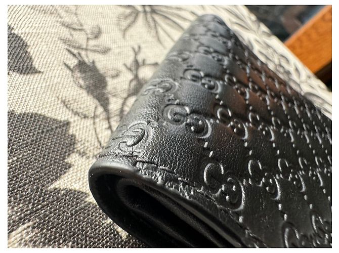 Gucci wallet black leather - view 8
