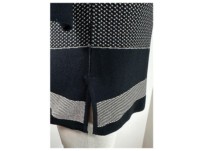 Max Mara Pullover mit 3/4 Ärmeln aus dichtem Strick Mehrfarben - Ansicht 4