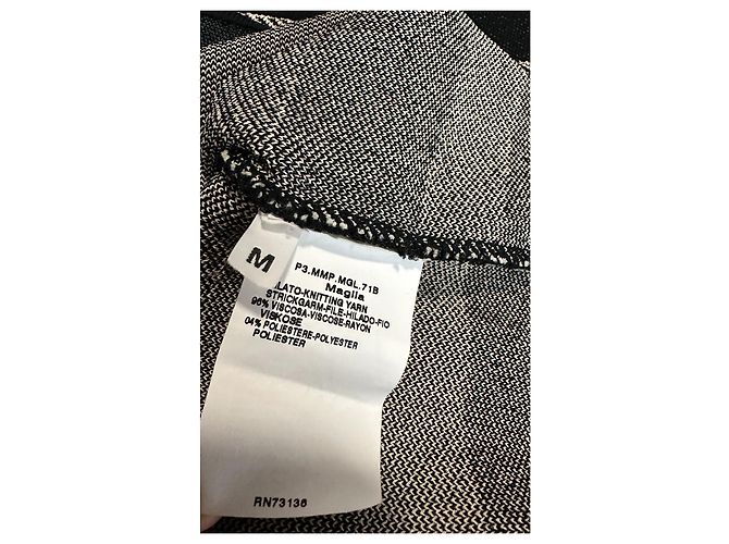 Max Mara Pullover mit 3/4 Ärmeln aus dichtem Strick Mehrfarben - Ansicht 7