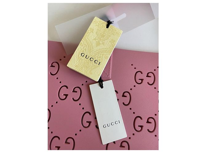 Gucci Pink Rubber Handbag - view 6