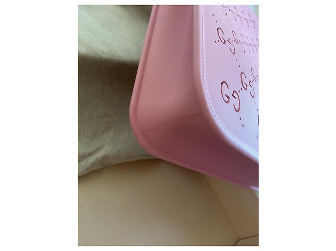 Gucci Pink Rubber Handbag - view 7