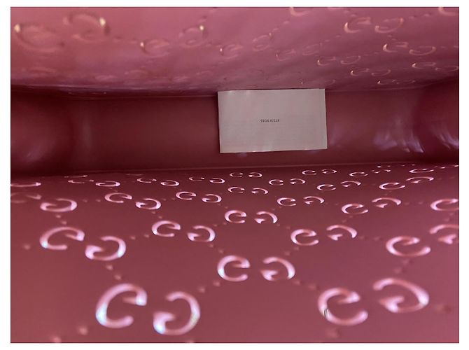 Gucci Pink Rubber Handbag - view 9