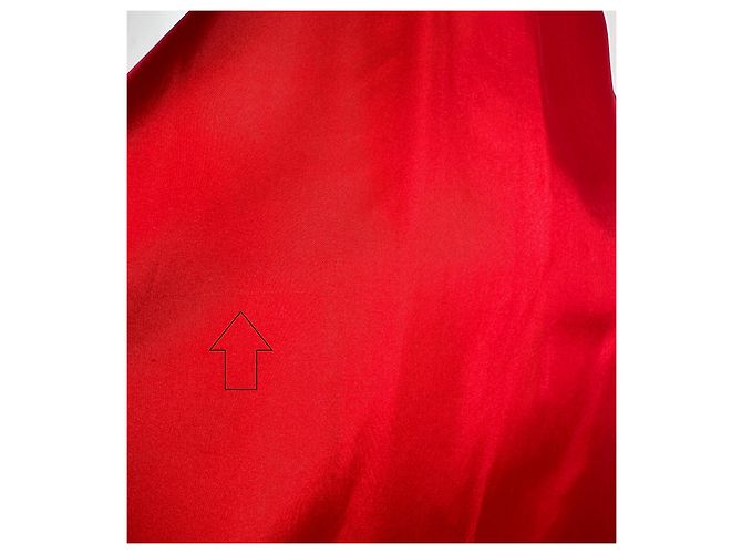 Vestido de seda rojo Designers Remix Roja - vista 8