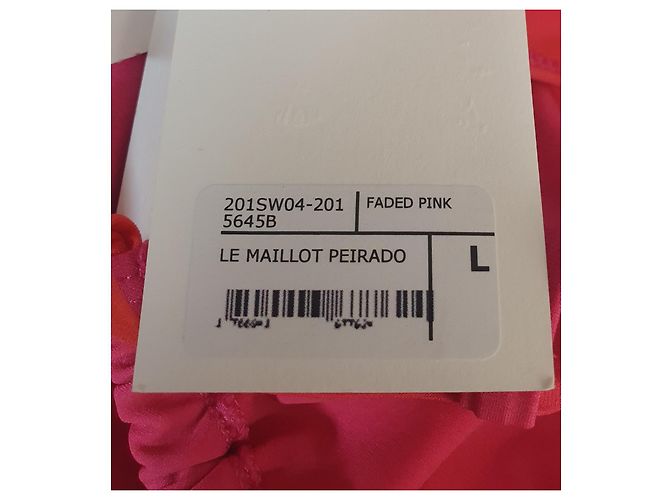 Jacquemus Le Maillot Peirado Conjunto de Baño Dos Piezas Rosa Multicolor Naranja - vista 9