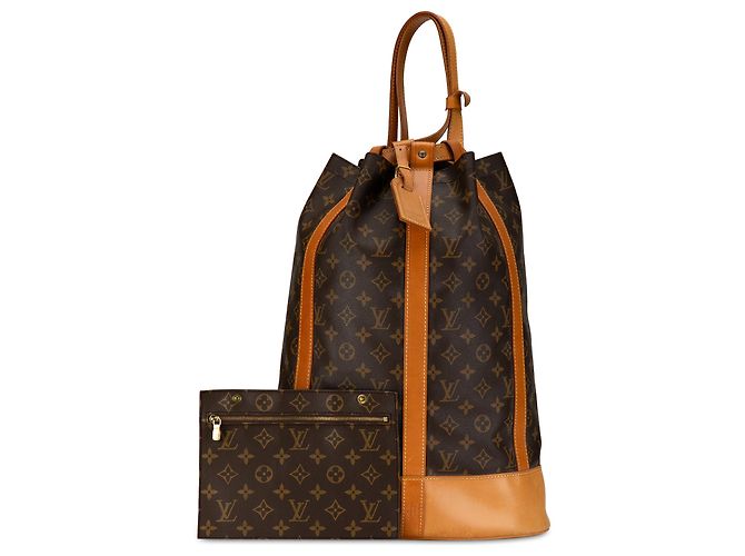 Louis Vuitton Brown Monogram Randonnee GM Marrone - vista 16