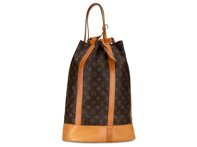 Louis Vuitton Brown Monogram Randonnee GM Marrone - vista 2