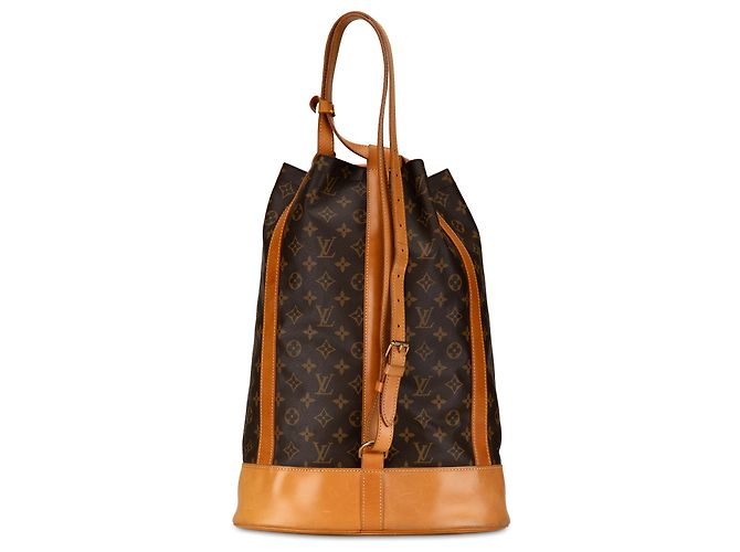 Louis Vuitton Brown Monogram Randonnee GM Marrone - vista 3