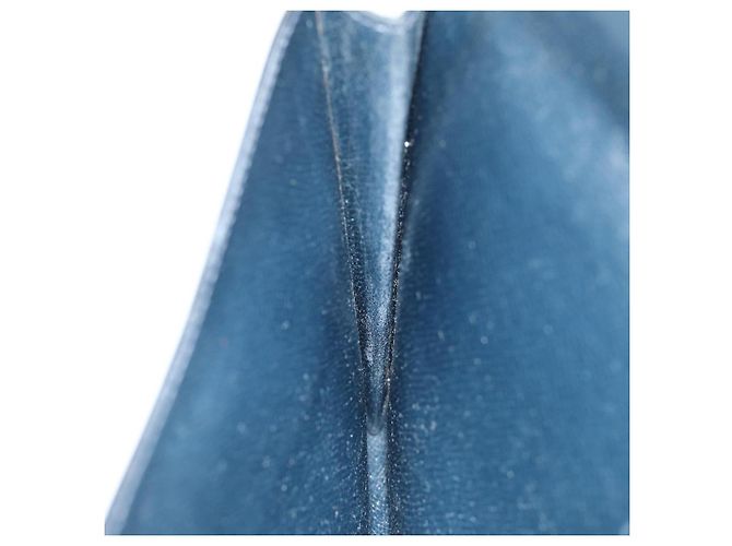 Hermès HERMES Pochetto Rio Pouch Pelle Navy Auth 74590 Blu navy - Ansicht 11